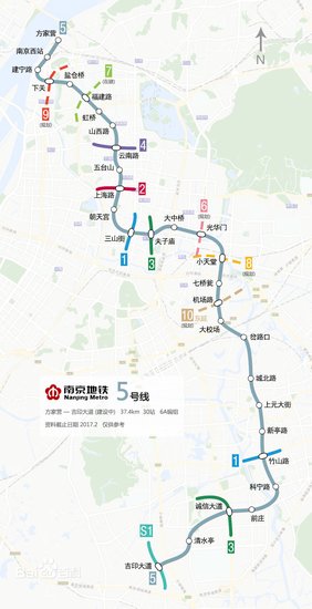 大跃进！2017年南京12条地铁共建 宁和城际一期开通