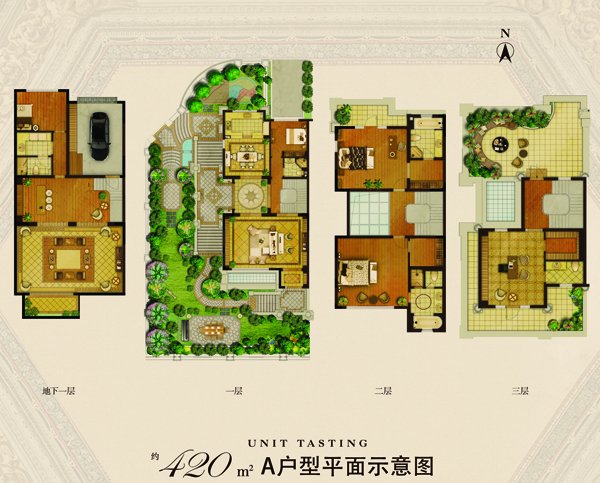 打造的第一个别墅项目,万达·江宁府备受市场期待,380-420㎡奢阔户型