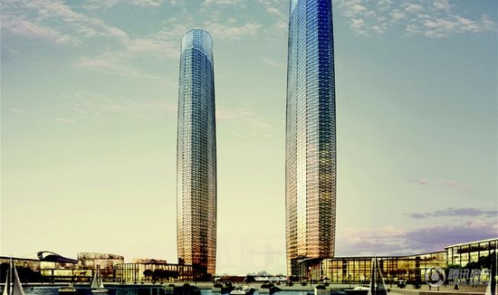 杭州惊现比基尼大楼--奥体博览城-杭州楼盘网