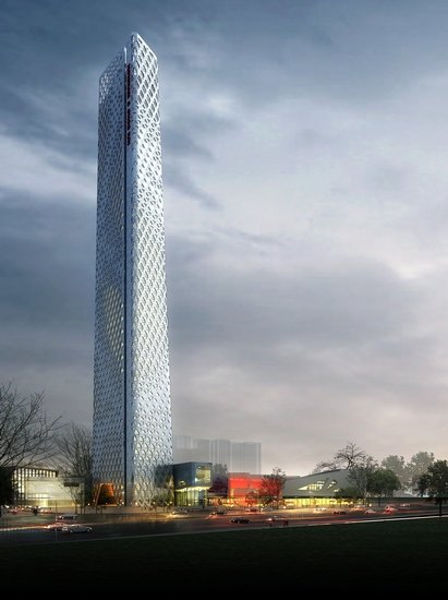 汇东星城超200米高南宁汇东塔