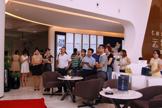 9月5日云星钱隆首府产品发布会举行 接待中心