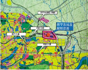 南宁市地图高清放大版