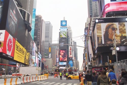 南宁城市名片登上纽约时报广场