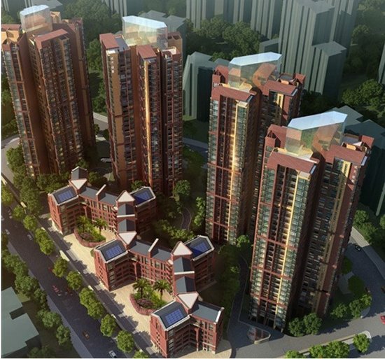 城光俊景98-120㎡的精装三房在售