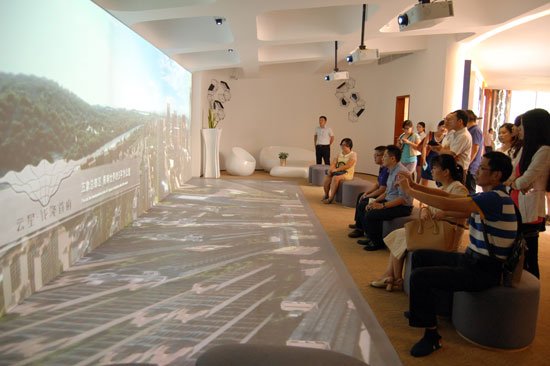 9月5日云星钱隆首府产品发布会举行 接待中心