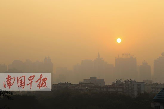 南宁污染程度全国排位靠前 黄尘笼罩绿城变 黄