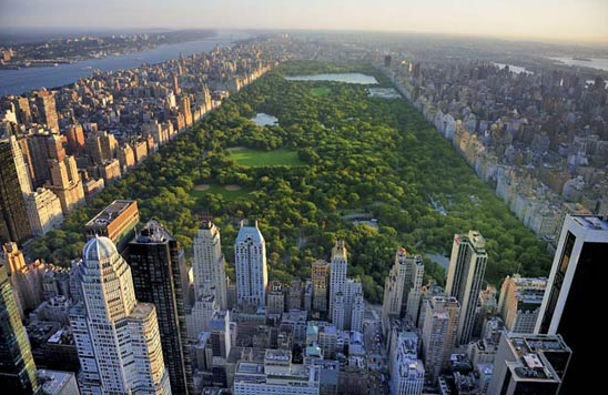 每个城市都有一座中央公园 全球最贵写字楼就