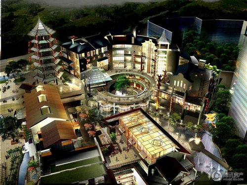 东方之梦风情商业街招商工作将在2013上半年
