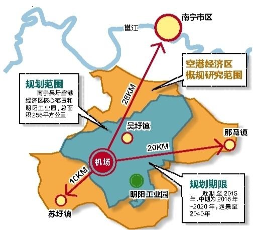 南宁空港经济区规划出炉 森林假日区位优势显