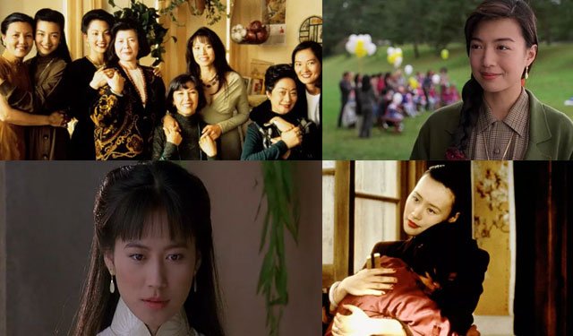 1993年的《喜福会》，由周采芹、温明娜、俞飞鸿、邬君梅、卢燕等多名华人女星主演
