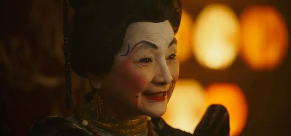 郑佩佩在《花木兰》中的媒婆扮相也惊到了影迷 郑佩佩在《花木兰》中的媒婆扮相也惊到了影迷