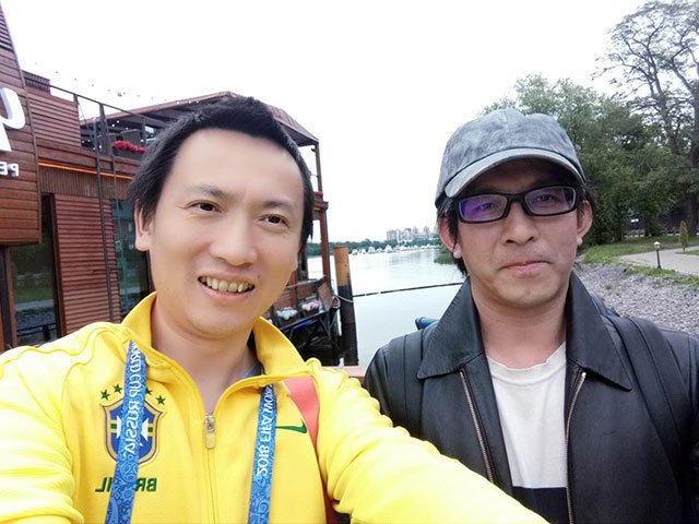 俄罗斯圣彼得堡,本文作者和腾讯大家作者张晓舟一起去看世界杯半决赛 俄罗斯圣彼得堡,本文作者和腾讯大家作者张晓舟一起去看世界杯半决赛