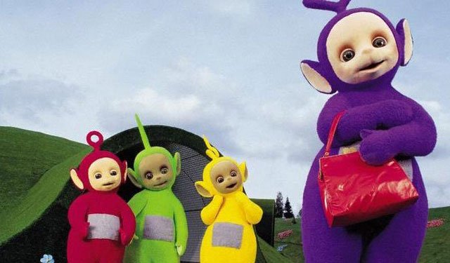 天线宝宝家族:小波 (Po)、迪西(Dipsy)、拉拉(Laa-Laa)、丁丁(Tinky Winky) 天线宝宝家族:小波 (Po)、迪西(Dipsy)、拉拉(Laa-Laa)、丁丁(Tinky Winky)