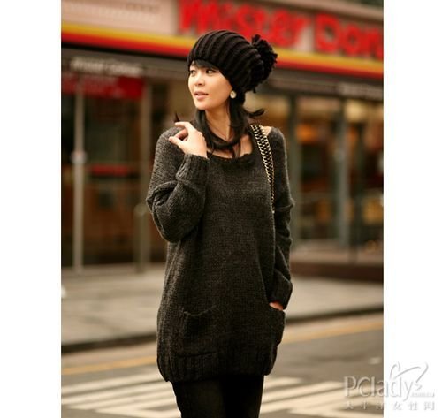 <em>长款毛衣</em>最当红 帮你掩盖梨型身材_服饰重点_