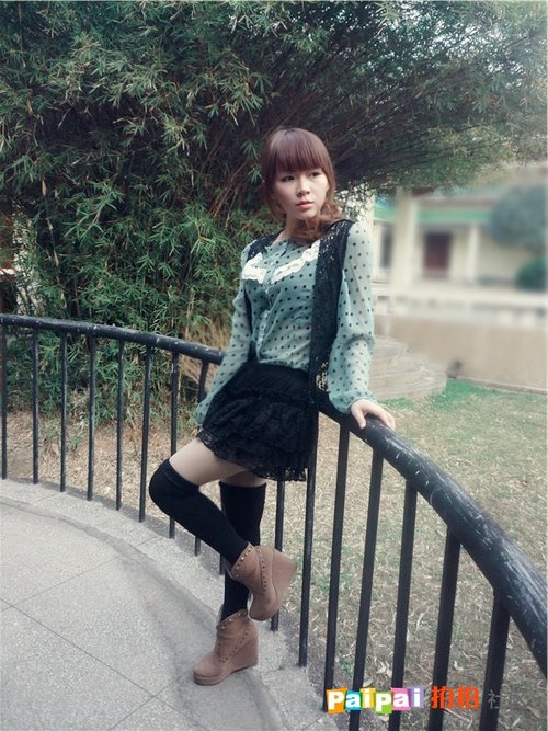 90后<em>美女</em>琦琦的春游搭配日记_女性_拍拍网