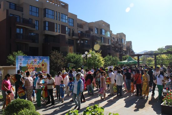 有这样一座楼盘 六一儿童节亲子游乐翻天_频道