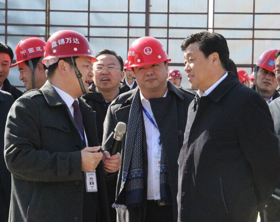 盘锦市区政府观摩团莅临万达广场视察指导_频