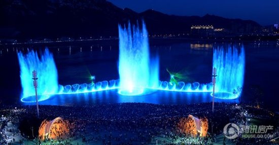 金泰音乐喷泉--璀璨的凌河明珠 简直美翻了_