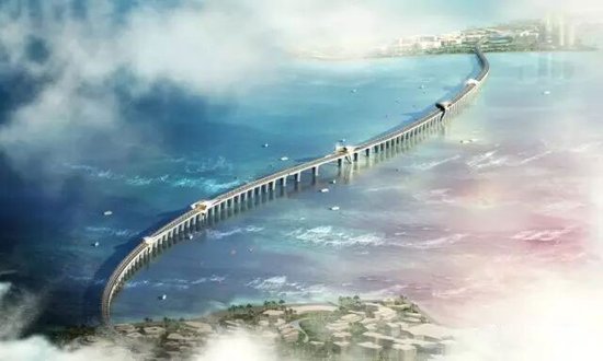 重磅!海口如意岛跨海大桥已全面开工,预计201