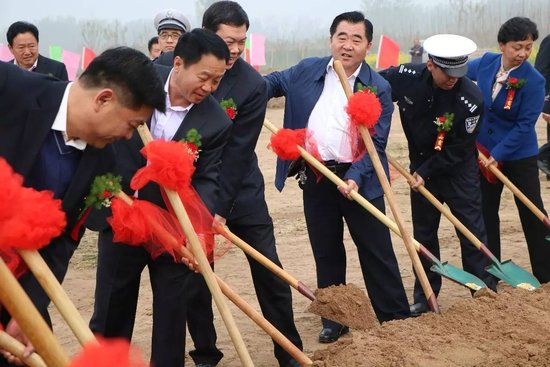 濮阳市机动车循环经济产业园启动,濮阳花乡二