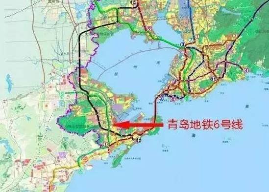 青岛地铁1-16号线完整站点及地标 经过你家门