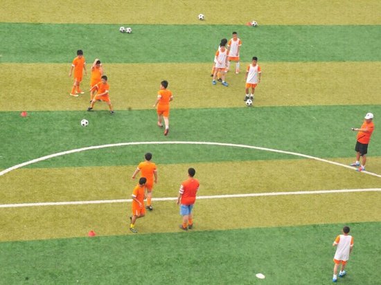 青岛中能足球俱乐部2015年青少年足球冬令营