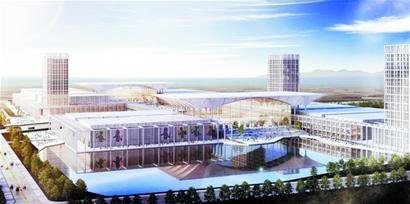 红岛国际会展中心将开建 今年完成一层施工_频