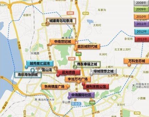 蓝光和骏虎山路项目环评公示 预计878户2016