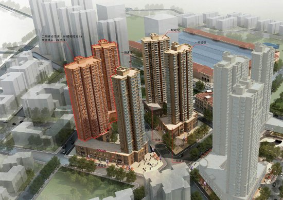 火车站商圈安置房动态 P1、P2地块补办《建设