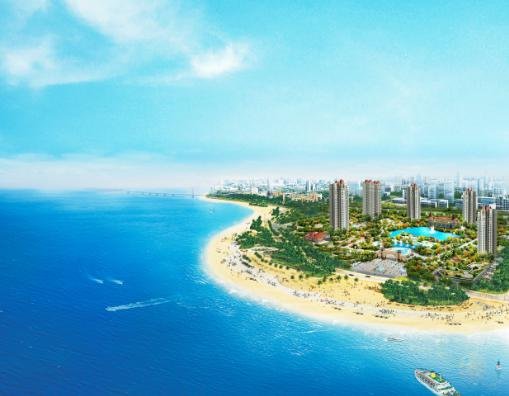 北部湾未来的标志--防城港海湾新区中央商务区