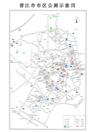 晋江首张公厕电子地图亮相