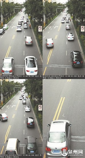泉州中心市区29个路口禁左 小心被抓拍