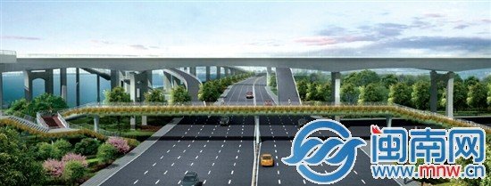 泉州江滨北路边将建设田安公园 预计上半年亮