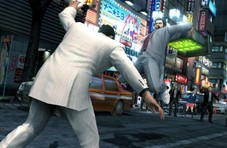 《如龙3》重制版游戏截图公布:热血街头搏斗