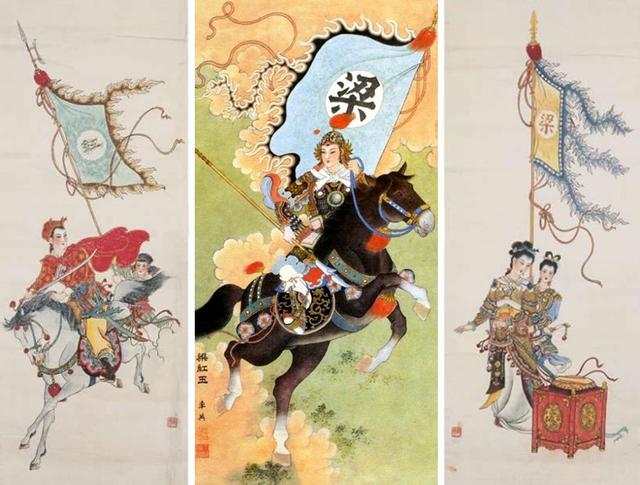 这里要交代一下,有说梁红玉在战后曾有上疏弹劾丈夫"失机纵敌",请朝廷