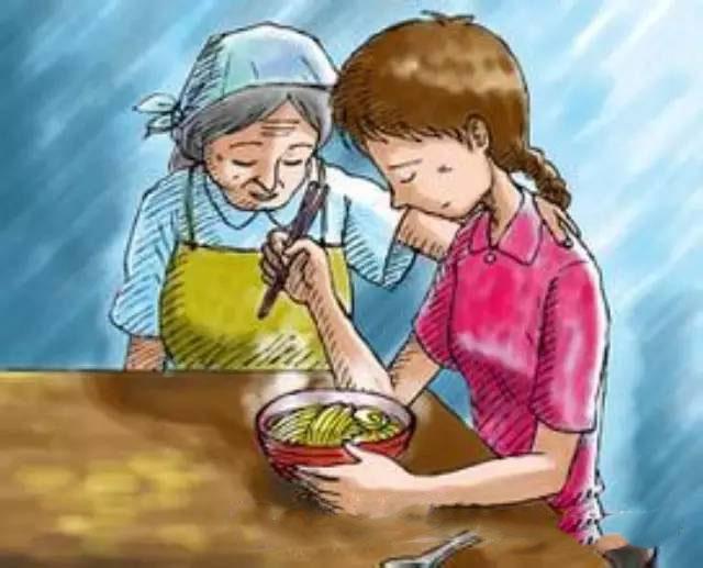 吃饭挑剔的果报