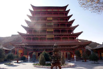 山丹大佛寺大雄宝殿