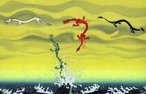 四海龙王兴风作浪(图片来源于网络)