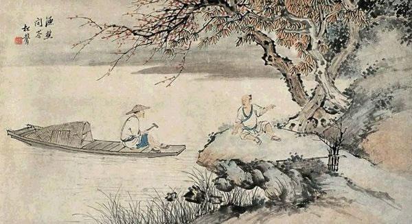 《渔樵问答》:古今多少事 都付笑谈中