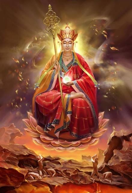 地藏菩萨见着什么人就说什么法