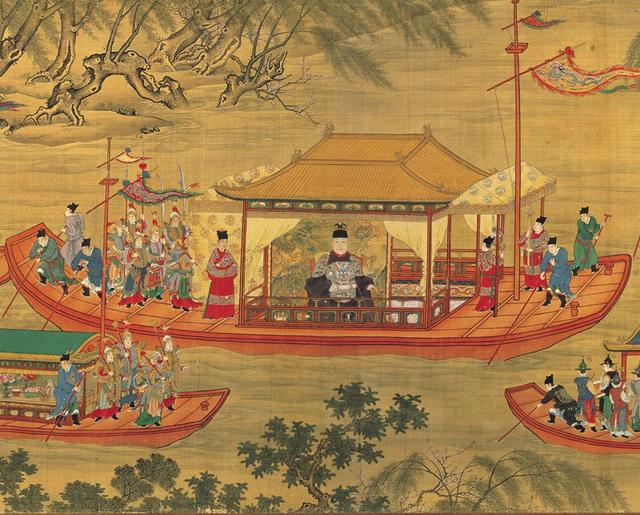 《出警入跸图》描绘了明代帝王出行的盛况(资料图)