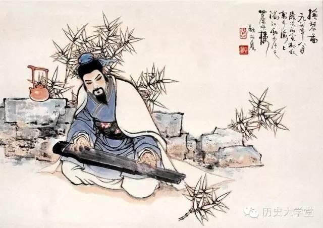 “邋遢”的美型男嵇康,他才是魏晋的第一美男子 _儒佛道频道_腾讯网