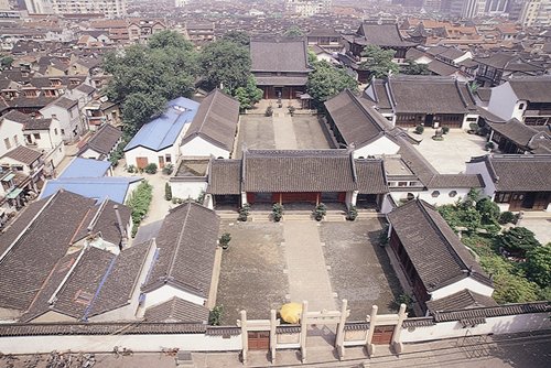 上海文庙的变迁(组图)_儒释道频道_腾讯网