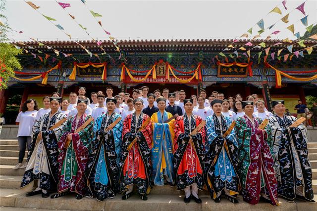 明圣宫举行"庆祝中国道教协会成立60周年祈祷国泰民安法会"