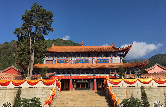 云南省大理州鸡足山九莲寺精进佛七法会通告