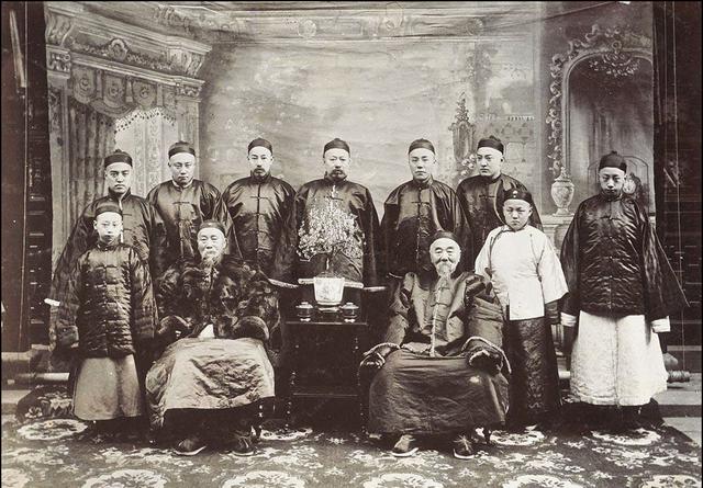 李鸿章家族合影(资料图 图源网络)