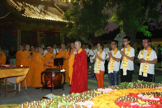云居寺住持吉祥法师主法祈福法会(资料图)