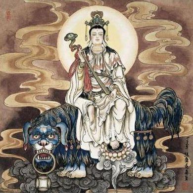 佛教四大菩萨的坐骑是什么?