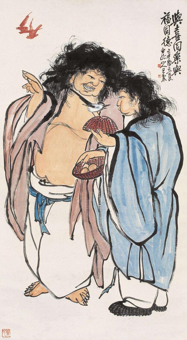 和合二仙,不仅是中国爱神,更掌管全家财运