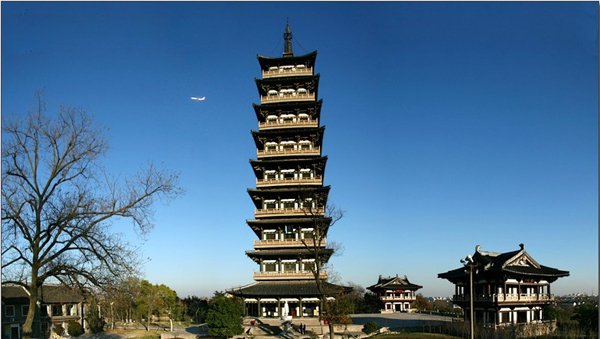 华严讲堂 素食禅茶 菩提光影 大明寺位于扬州城区西北郊蜀冈风景区之